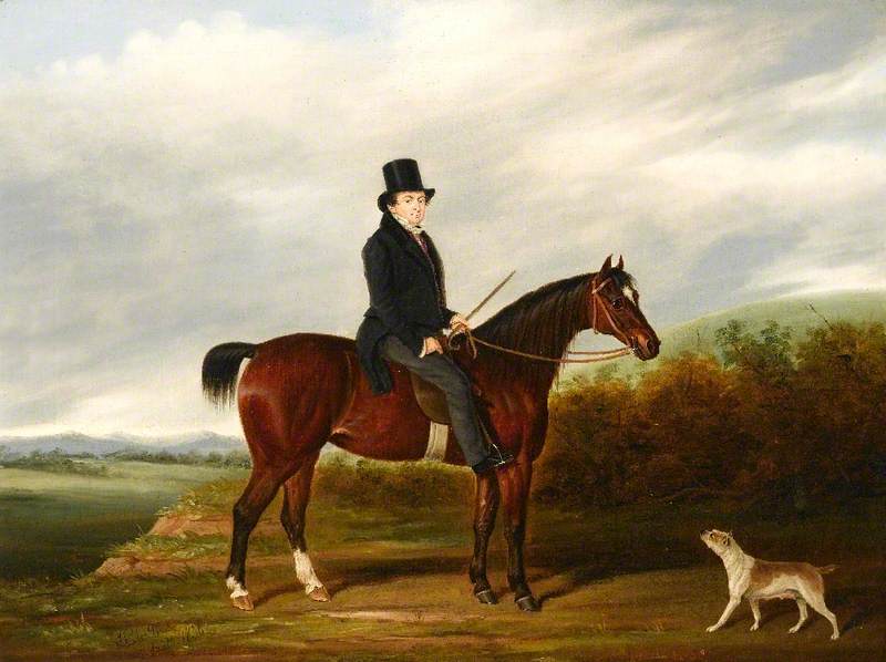 Equestrian Portrait of William Stephens (c.1784–1840)
