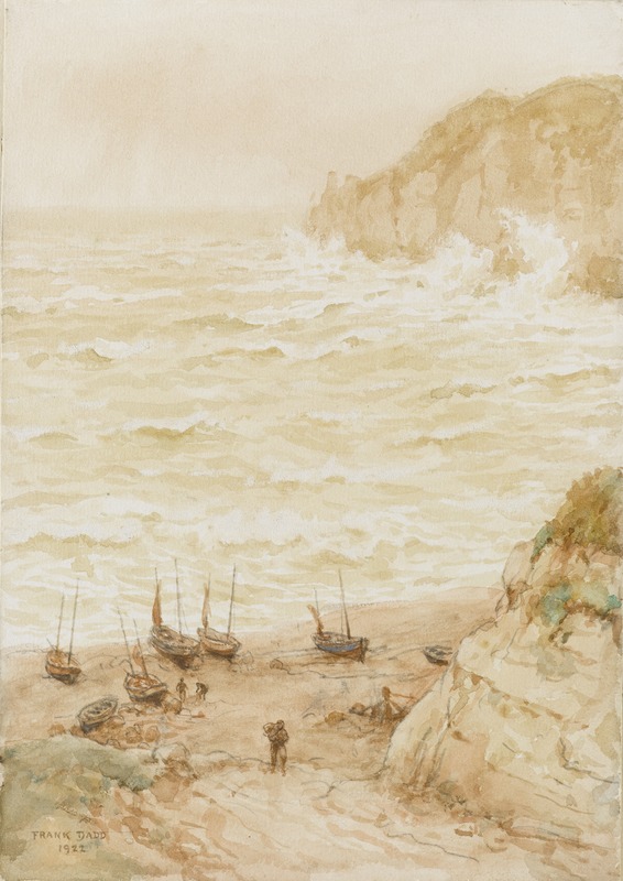 Beer Cove in a Storm