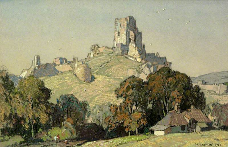 Evening Sun, Corfe Castle