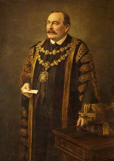 Alderman George Edward Bridge (1856–1911), Mayor of Bournemouth (1907–1909)