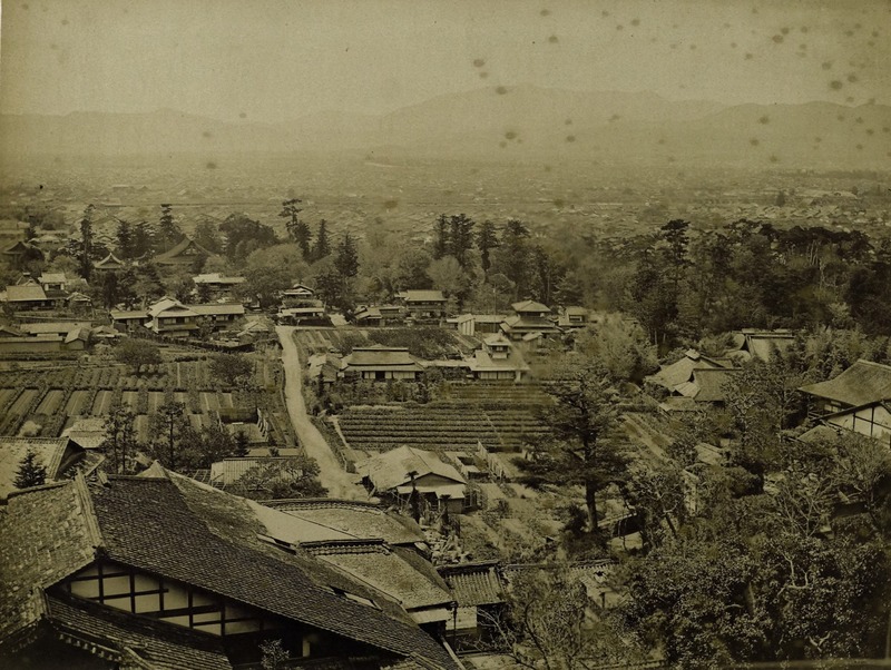 'Kioto City from Maruyama' from the Album 'Views and Costumes of China and Japan' (Vol. 2)