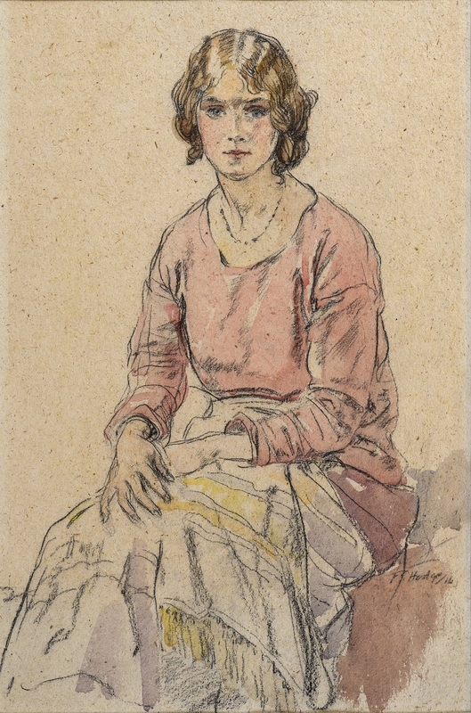 Girl's Head (A French Refugee)