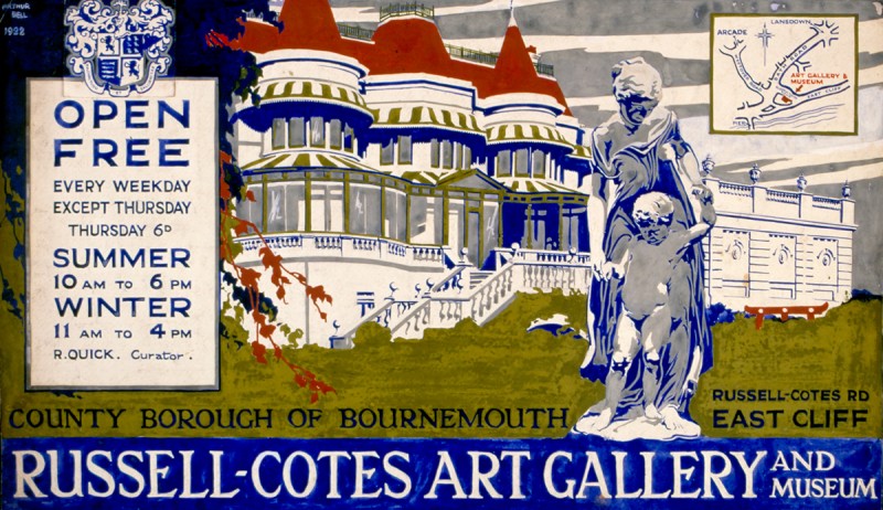 Poster Design for the Russell-Cotes Art Gallery & Museum