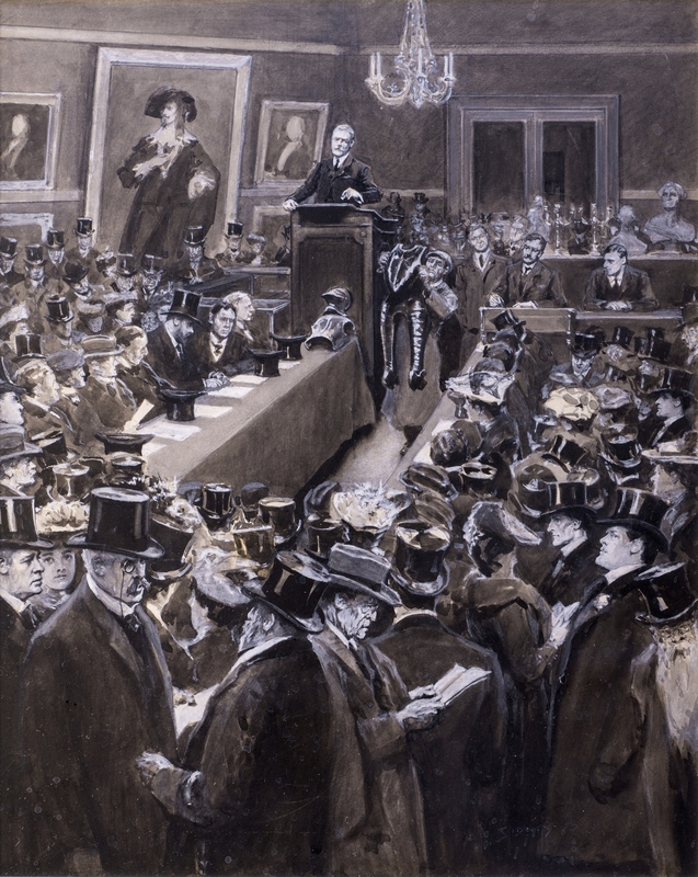 The Sale of Sir Henry Irving's Property at Christies, 16.12.1905