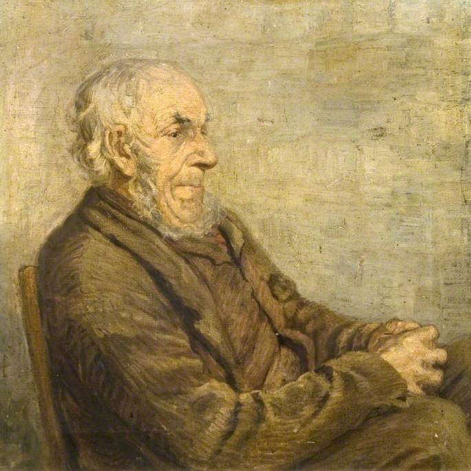 Portrait Study of an Old Man