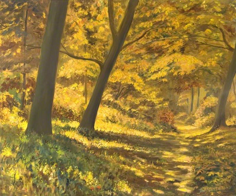 The Path in Autumn, Friday Woods