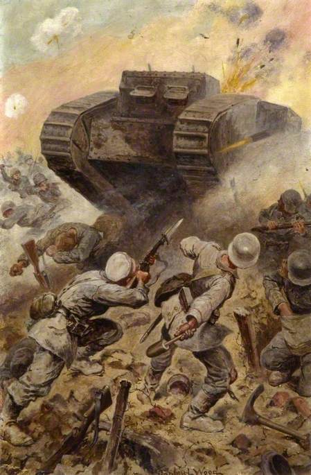 A Tank Attack, 1916
