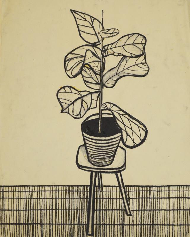 Still Life – Plant on Stool