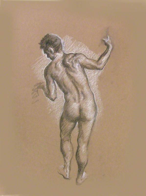 Figure Study for 'The Death of Actaeon'