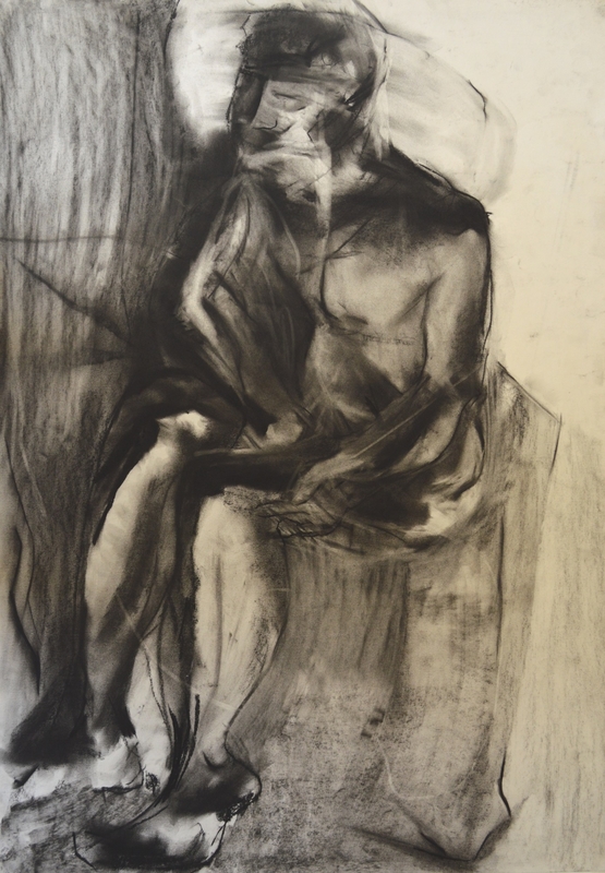 Life Study – Seated Male Figure