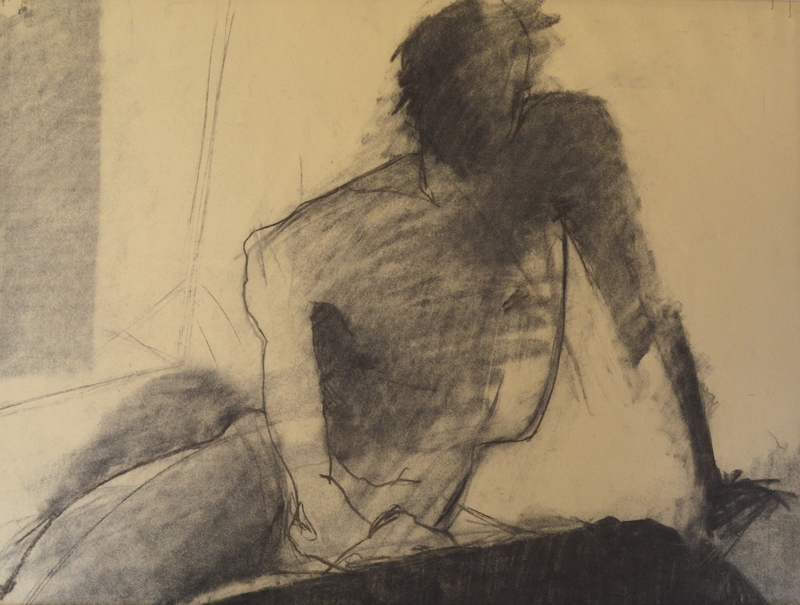 Life Study – Seated Abstract Nude