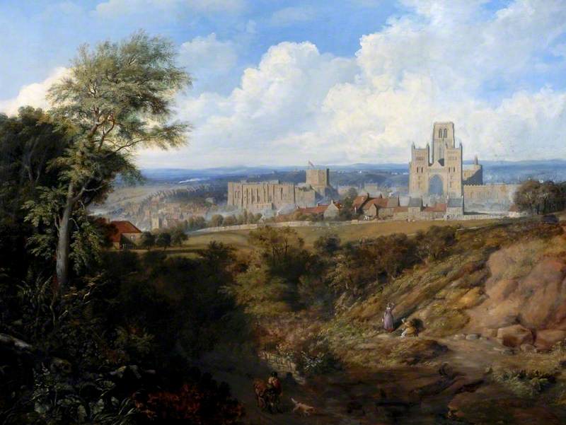View of Durham Cathedral from Crossgate Peth