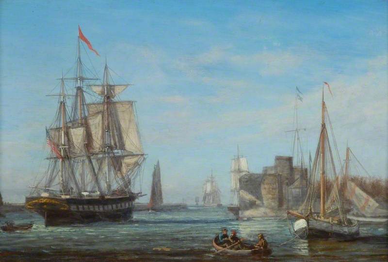 Ships in a Small Anchorage