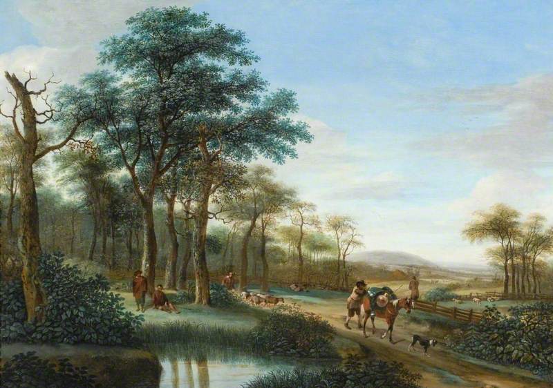 Scene at the Edge of a Wood