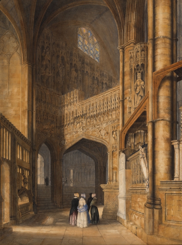 Screen of Henry V – Chantry and Tomb of Queen Eleanor, Westminster Abbey