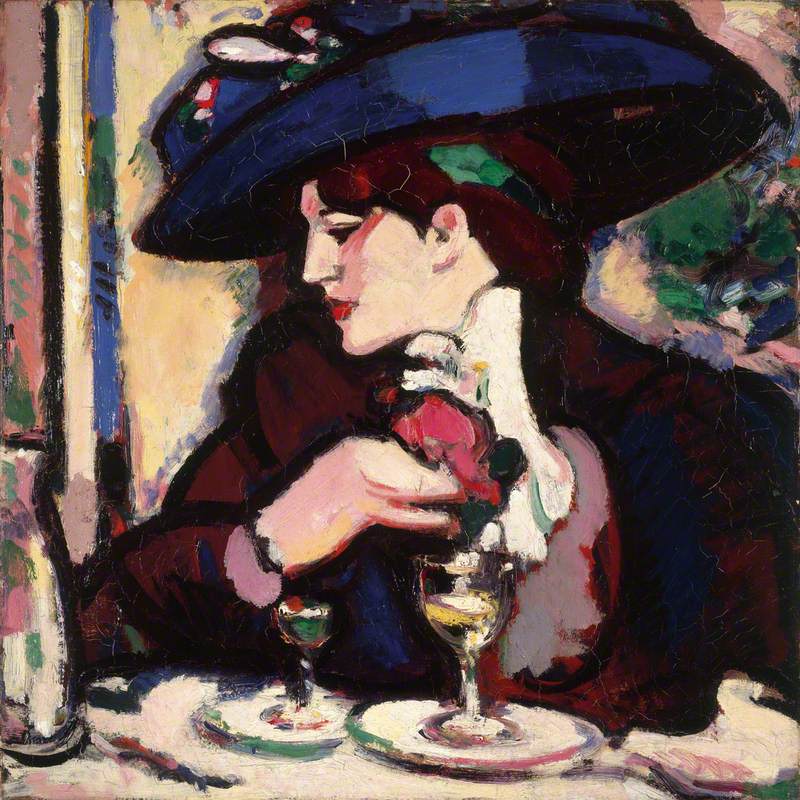 The Blue Hat, Closerie des Lilas