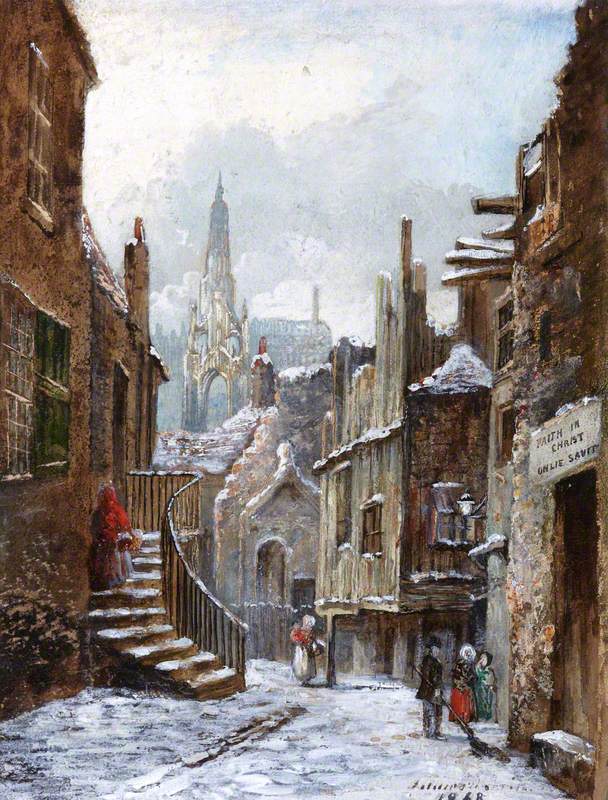 Dunbar Close, Edinburgh, 1868