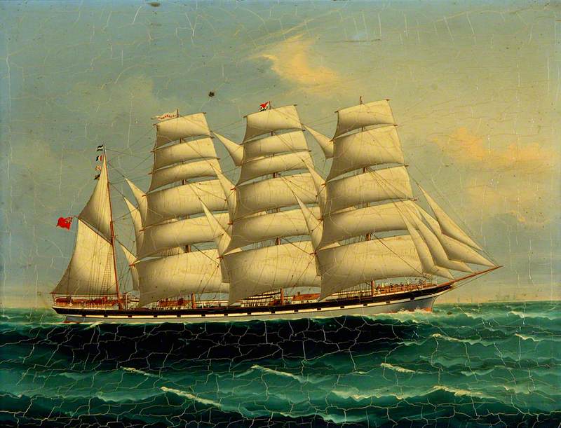 The Barque 'Loch Broom' of Glasgow