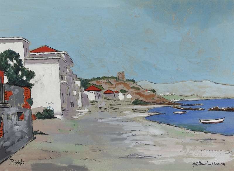 Mediterranean Landscape – Pioppi