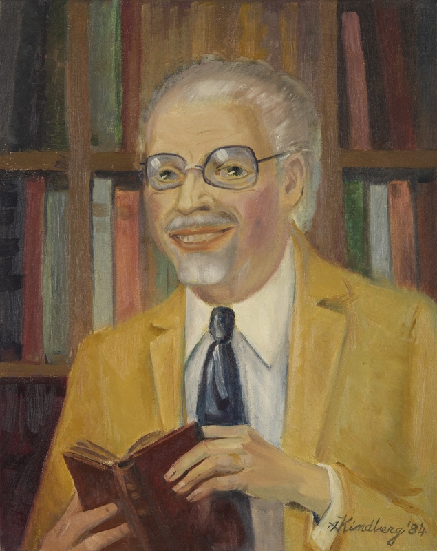 Portrait of a Man with a Red Book