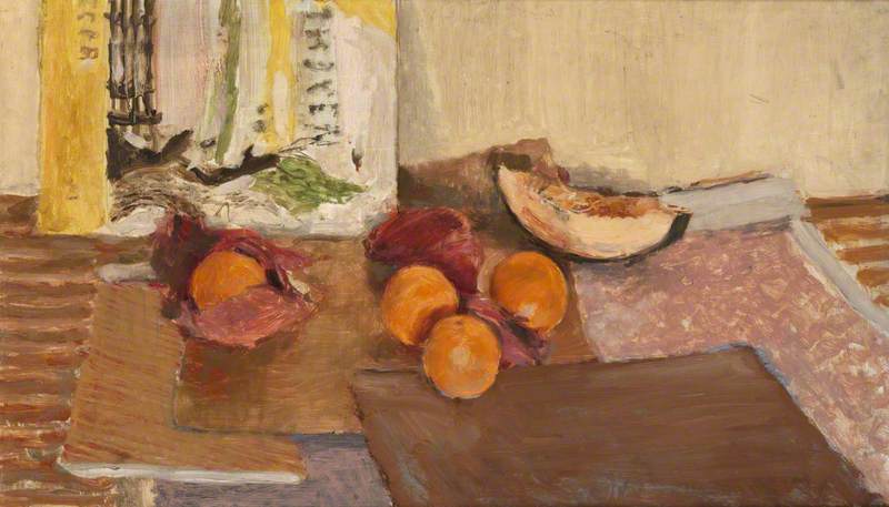 Still Life with Slice of Melon