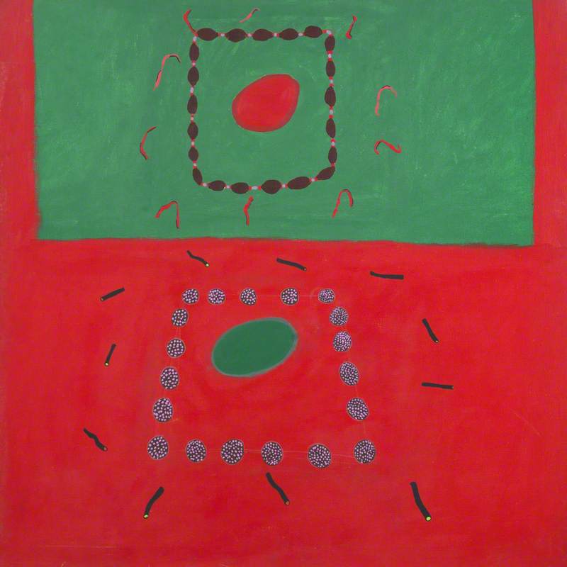 Green and Red Still Life