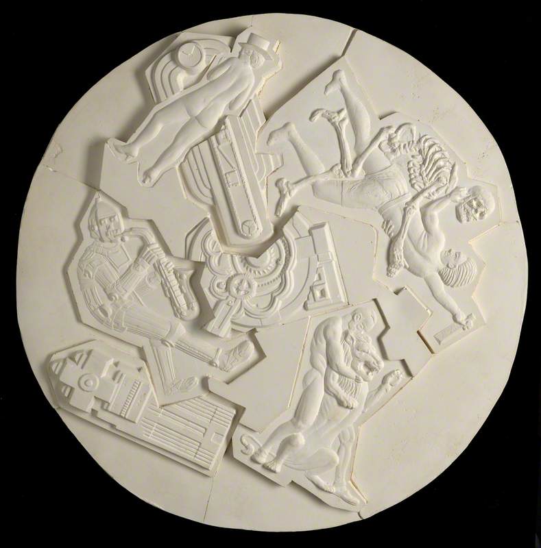 Sculpted Decorative Disk
