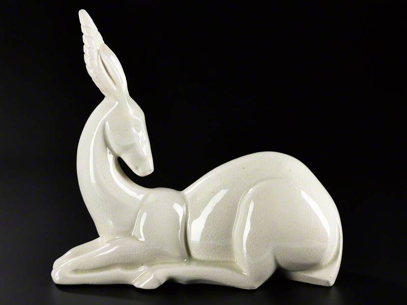 Antelope in Faience