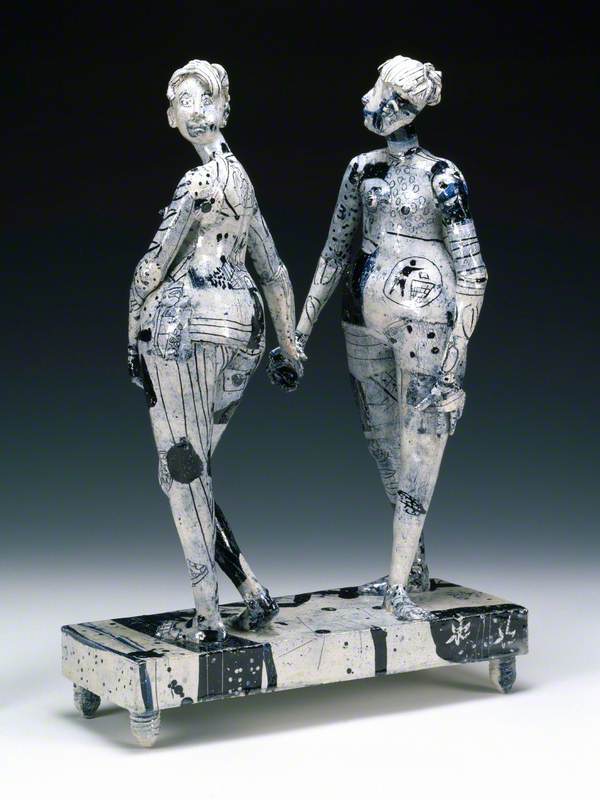 Two Female Nudes
