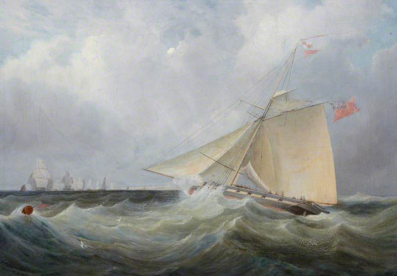 HM Armed Cutter 'The Active', Commanded by J. Hamilton