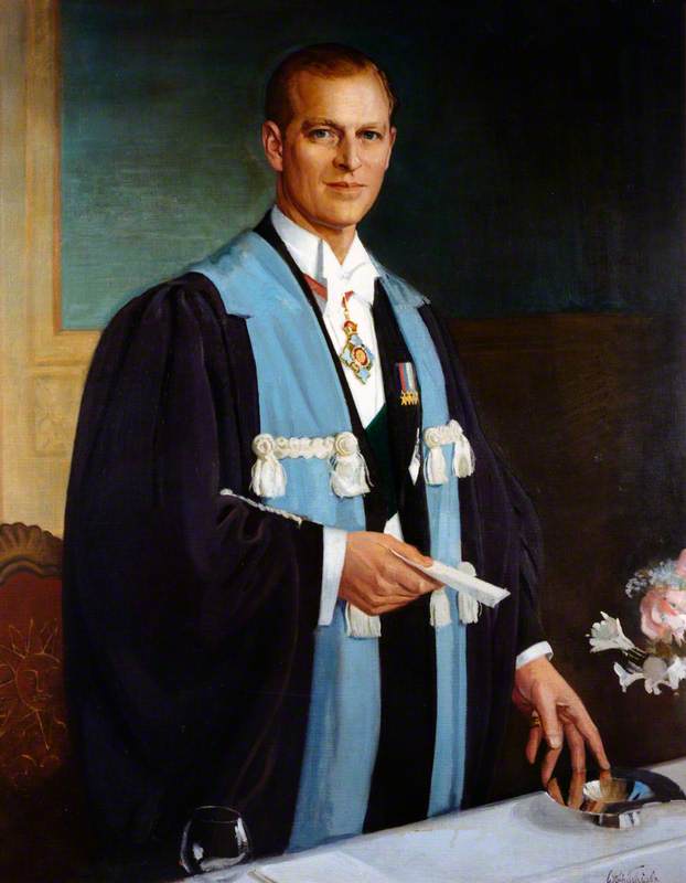 HRH Prince Philip (b.1921), Duke of Edinburgh, College Patron (1955)