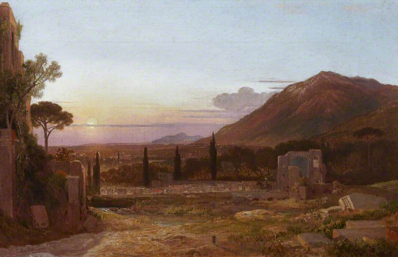 The Ruins of Hadrian’s Villa, near Tivoli