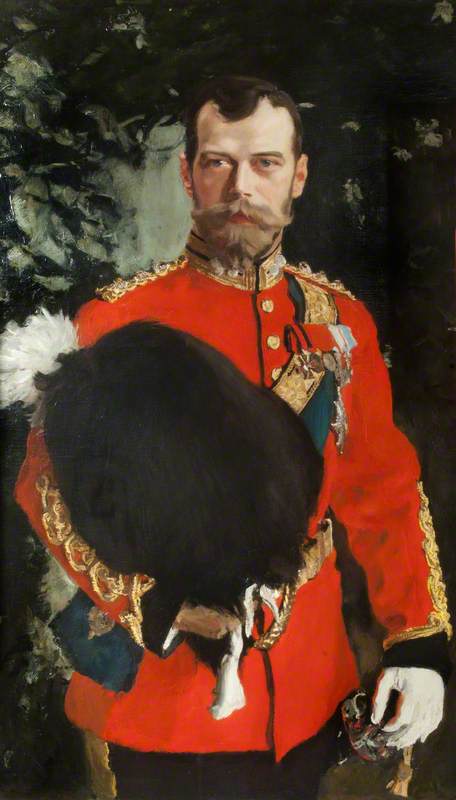 His Imperial Majesty Nicholas II, Emperor of Russia, KG, Colonel-in-Chief of the Royal Scot Greys