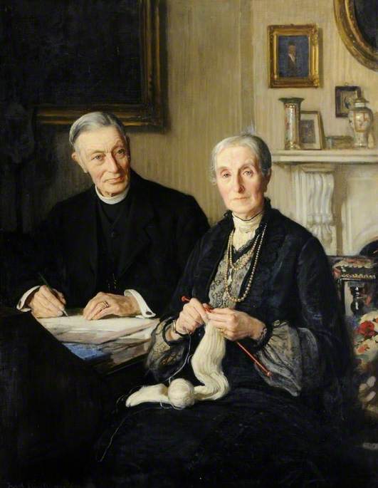 Canon Fisher and His Wife
