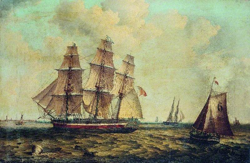 The Three-Masted Barque 'Halcyon' of Hull