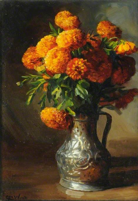 A Jug of Orange Flowers*