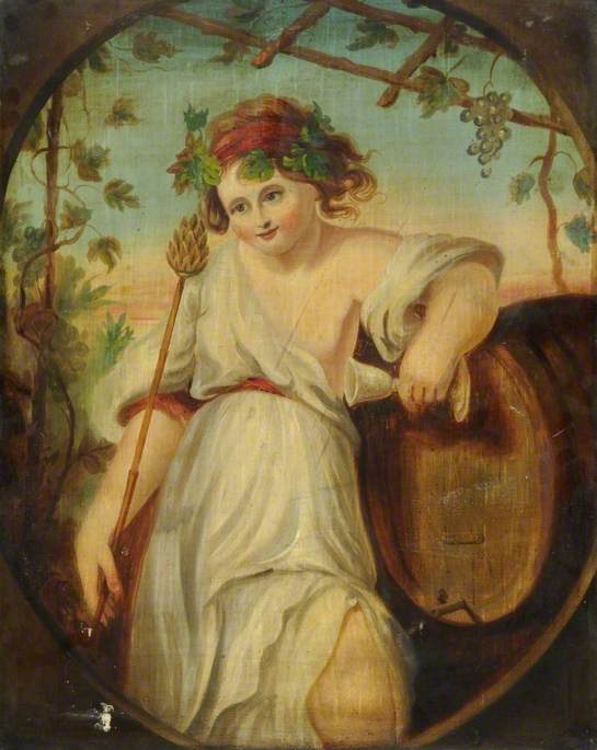 A Bacchic Figure