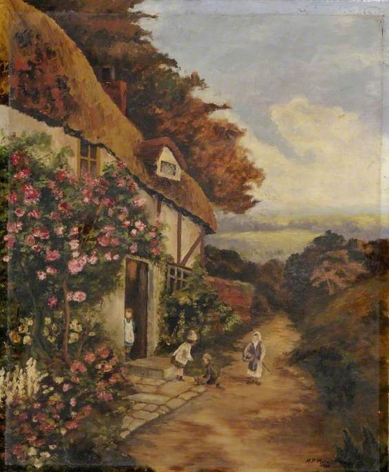 Cottage with Roses