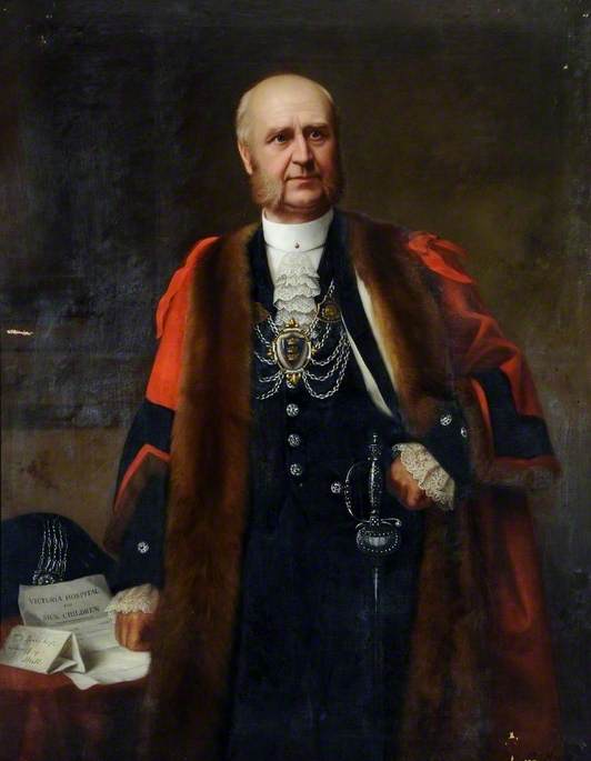 William Thomas Dibb (1822–1886), Sheriff of Hull (1883)