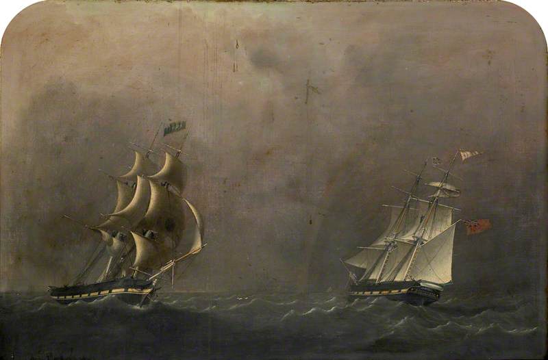 Brigs 'Walkington' and 'Maese' of the Ringrose Fleet