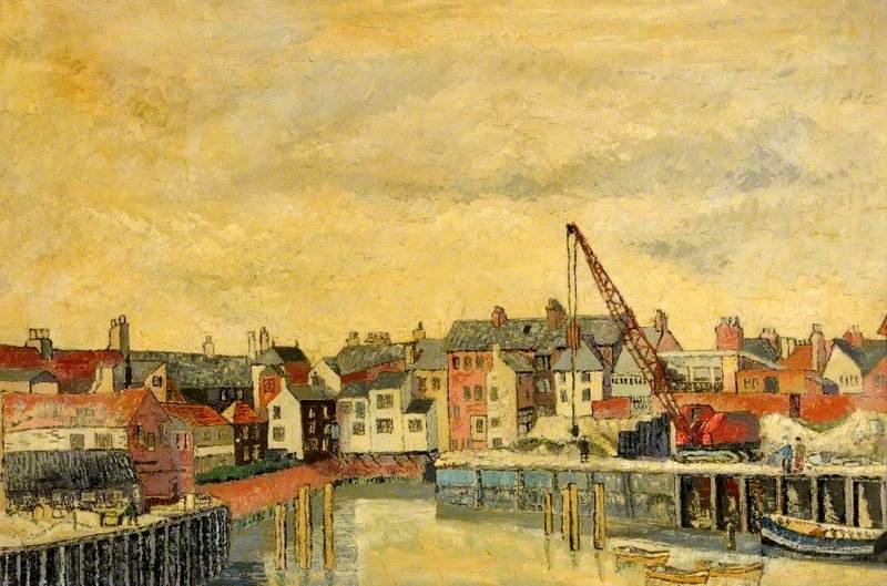 Crane and Houses