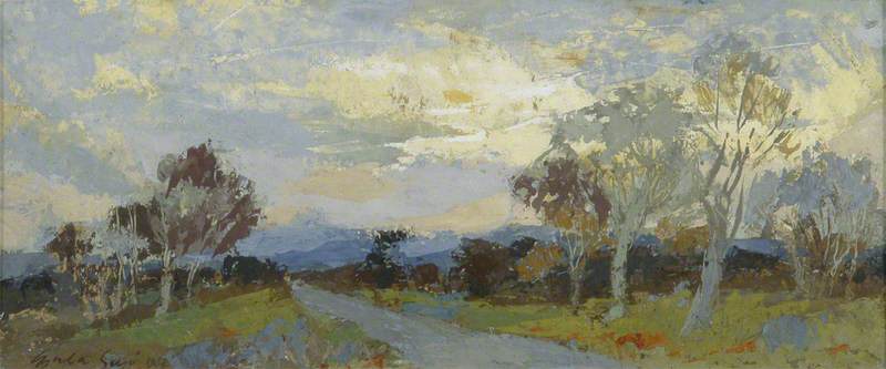 Landscape with Trees