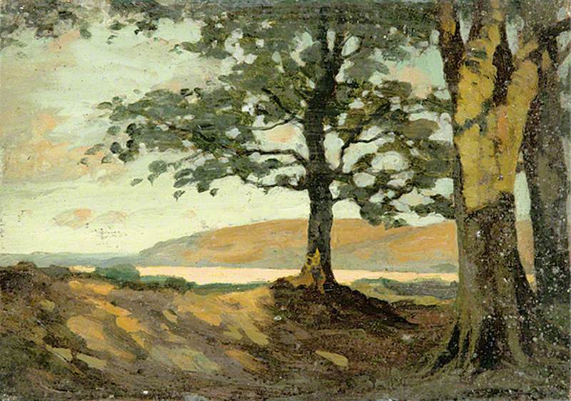Country Scene with Trees