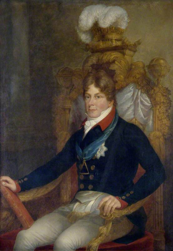 George, Prince of Wales, as Grand Master of Freemasons
