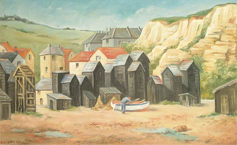 The Stade, Hastings, East Sussex, 1939