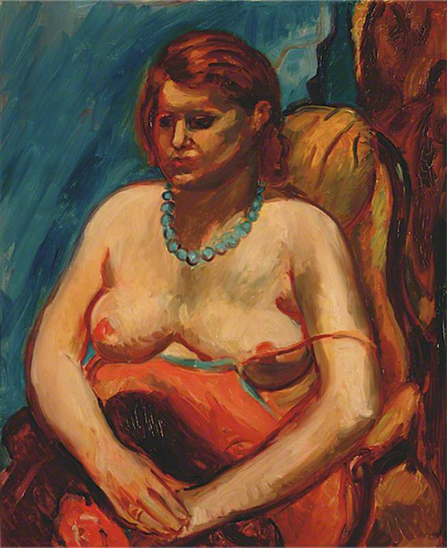 Seated Female Nude