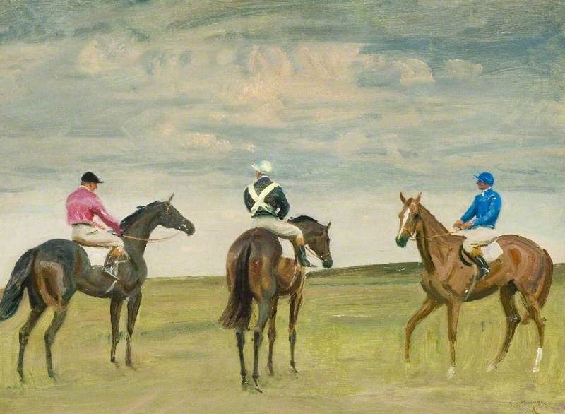 At the Half Mile, Newmarket, Three Runners