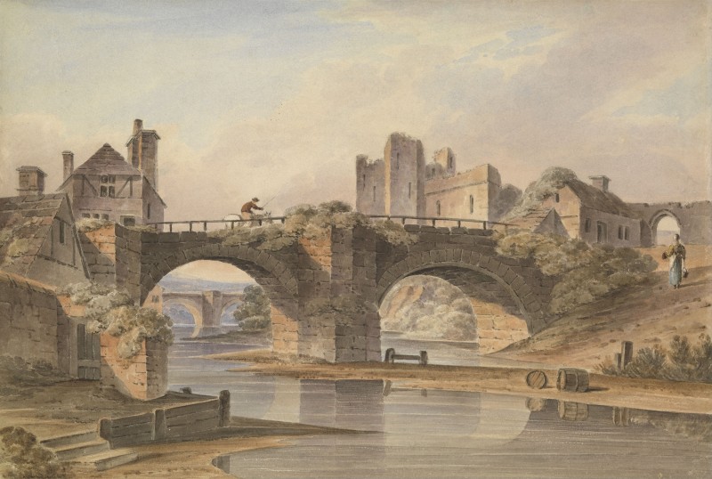 River Landscape with Bridge and Castle