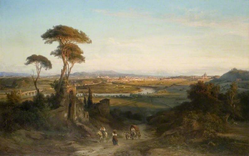 A Distant View of Rome