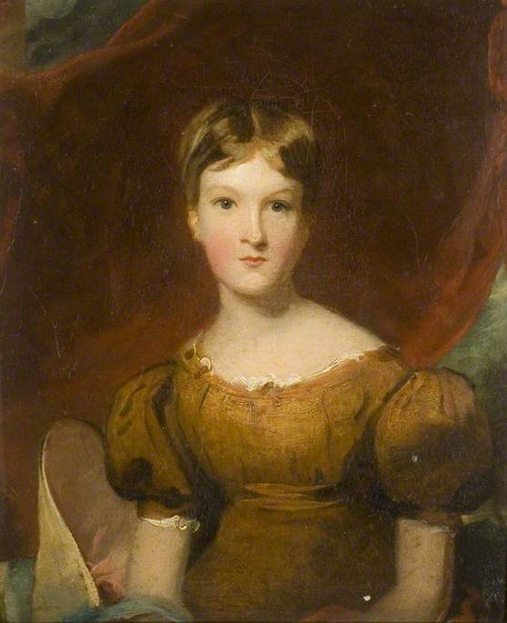 Portrait of a Girl in a Bronze Dress, possibly Jane Scratton